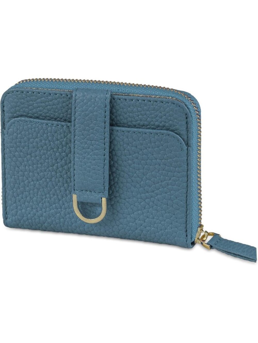 Stylish Leather Zip Around Wallet for Women | RFID Protection, Compact Design
